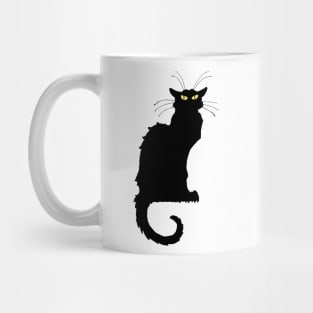 Black Cat Long Whiskers Mug